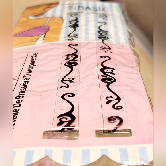 NWT 1 SET DESIGNER TRANSPARENT BRA STRAPS: 3 to Choose From! - Picture 6 of 12